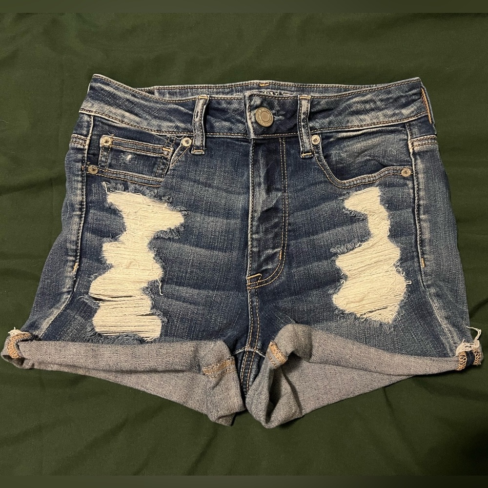 American Eagle Curvy Jean Shorts